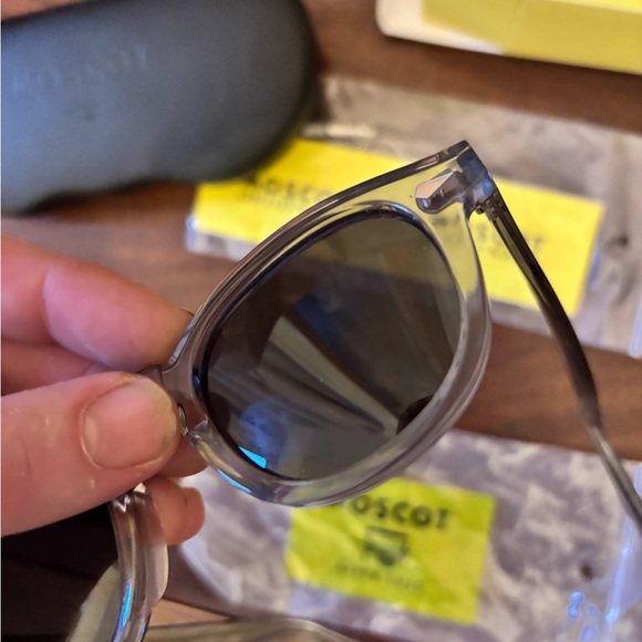 MOSCOT Black and Gray Sunglasses
